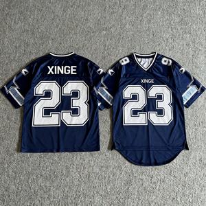 Camiseta de Fútbol de Manga Corta con Malla, Diseño Personalizado con el Nombre y Logotipo de tu Equipo, para Hombre, Estilo Boxy, Nueva Temporada 2026 - Product Image 2