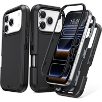 Coque de protection robuste Defender Armor pour 17 Case TPU+PC antichoc, coque de téléphone portable résistante/durci