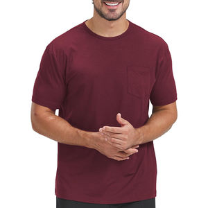 T-shirts pour hommes à la mode, de haute qualité, à manches courtes, unis, 100% coton, séchage rapide, coupe standard, nouveau style, vente chaude - Product Image 1