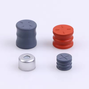 Flacon en verre rond transparent de 3 ml, emballé individuellement pour l'emballage de crème de soin de la peau - Product Image 4