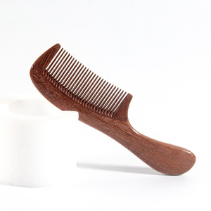Peine de sándalo de gran tamaño, peine para masaje, agradable para la piel, uso doméstico para adultos, niños, mujeres embarazadas - Product Image 5