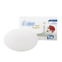 Savon de bain artisanal au lait de rose naturel biologique LOVE en gros avec extrait de lait, antibactérien, blanchissant, hydratant, solide 100g