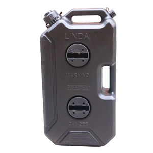 LINDA Nouvelle réservoir de carburant auxiliaire de 10 litres en HDPE, jerrycan portable noir résistant à la corrosion <span class=keywords><strong>pour</strong></span> <span class=keywords><strong>moto</strong></span>/cyclomoteur, 1,8 kg - Product Image 2