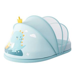 SUNNUO Moustiquaire pliable portable pour bébé, fonction anti-moustiques, respirante, 100% coton, motif animal mignon pour l'été - Product Image 1