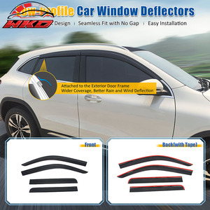 Pare-soleil adhésifs à profil bas pour Ford Maverick 22-26, déflecteurs de pluie - Product Image 3