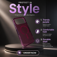 Coque transparente scintillante ciel étoilé magnétique pour Apple pour iPhone 18 Pro Livraison rapide