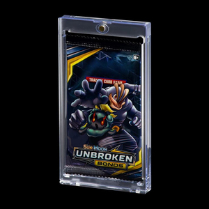 Y Y Ultra Clear Pro One Touch 100% UV Protection Strong Magnetic Holder for Standard Size Card Booster Pack - Product Image 2