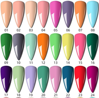 Kit de Manucure Nail Art avec Vernis Semi-Permanent Gel UV, Lampe UV et Ponceuse