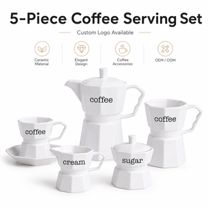 European Style Simple Luxury <strong>Coffee</strong> <strong>Sugar</strong> High <strong>Tea</strong> Cup Saucer <strong>Set</strong> - Product Image 2