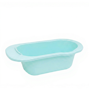 Large Capacity Folding <b>Bath</b> Tub With Anti Tip Support Soap Holder Hanging Hook And Durable PP Plastic Body - Product Image 1