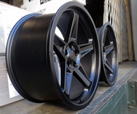 Mingyue 20X9.5J 20X11J 22 pouces PCD5X115 formation de flux roue de voiture de tourisme noire adaptée pour 2024 2025 Dodge Challenger chargeur SRT