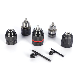 <span class=keywords><strong>Mandrin</strong></span> de perceuse à trois mâchoires en acier à serrage excentrique auto-serrant pour perceuse à percussion, adaptateur de clé électrique - Product Image 1