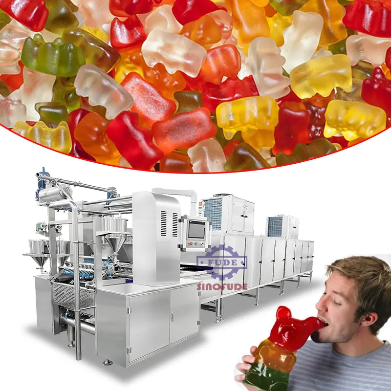 Machine à bonbons de gelée semi-automatique multifonctionnelle, petite Machine de moulage de bonbons de gomme, prix de la machine à bonbons de gomme
