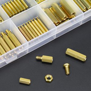 Baiguluo Brass Spacer Standoff Screw Nut Assortment Kit M2 M3 M4 422pcs General Purpose Construction Grade A - Product Image 4