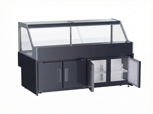Vitrine réfrigérée pour <span class=keywords><strong>boucherie</strong></span>, vente chaude, avec tiroirs de rangement inférieurs - Product Image 3