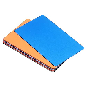 นามบัตรโลหะเปล่าทำจากสแตนเลสสีดำขนาด0.5มม. 0.8มม. - Product Image 2