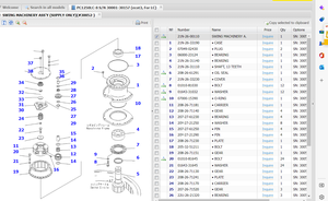 Tiêu Chuẩn Xây dựng các bộ phận máy móc PC1250LC-8 PC1250-8R PC1250SP-8 Swing máy móc 21n-26-00110 Swing Reducer - Product Image 4