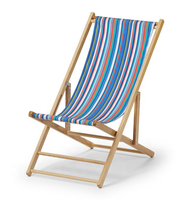 HE-155, chaise longue de plage pliante en bois de manufacture, chaise longue en tissu de bois avec un bon prix et peut être personnalisée