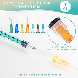 Jeringa Luer Lock de 1ml Jeringas de aguja de <span class=keywords><strong>1cc</strong></span> con aplicación para ganado - Product Image 3