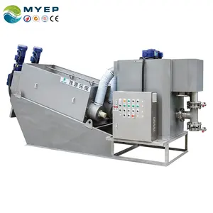 Food Waste Biogas Treatment Plant Sludge Treatment Machinery