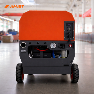 Machine de nettoyage industrielle AMJET G5 500 bar 22 LPM pour la restauration des surfaces en béton, la préparation de l'acier et les travaux de nettoyage intensifs - Product Image 3