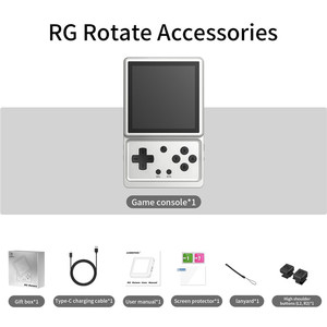 Consola de Juegos Portátil Retro Clásica ANBERNIC RG Rotate Android 12 3GB +32GB con Pantalla IPS de 3.5 Pulgadas Totalmente Laminada - Product Image 6