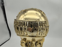 SE7ART Trophée personnalisé en résine électroplaquée 3D durable, statue d'ange de musculation gravée