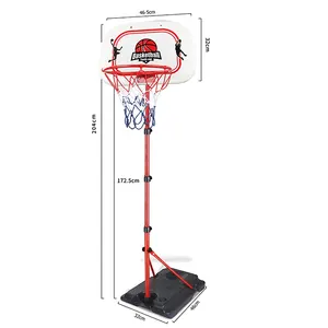 Groothandel Hoge Kwaliteit Kinderen Outdoor Mobiele Sport Speelgoed Verticale Handige Basketbalstandaard