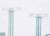 Pieds de meubles antidérapants niveleur de pieds filetés réglables pour canapé Table lit armoire coin support protecteur matériel
