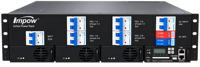 Système d'alimentation CC ImPow 3U 12 kW 200 A 48 V avec redresseur, module 3 kW 50 A, alimentation télécom intégrée 40-60 V