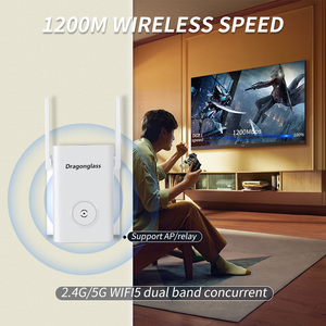 Repetidor <span class=keywords><strong>WiFi</strong></span> inalámbrico OEM/ODM, enrutador de 1200Mbps, amplificador <span class=keywords><strong>Wifi</strong></span> de 2,4G, extensor de largo alcance <span class=keywords><strong>Wifi</strong></span>, repetidor amplificador de señal Wi-Fi 5G - Product Image 5