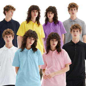 Polo personnalisé avec logo, col à revers, polo de golf, t-shirt en coton et polyester, manches courtes, polo pour homme, polo brodé uni - Product Image 4