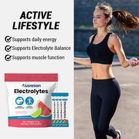 Poudre d'électrolytes de coco et de créatine pour entraînement, marque privée OEM, mélange de boissons sportives, supplément en gros pour l'hydratation électrolytique