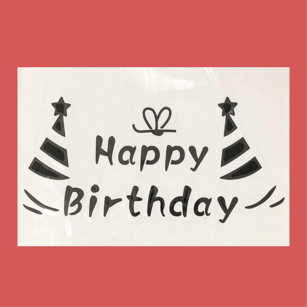 Small size happybirthday02 black