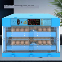 Incubateur d'œufs automatique à énergie solaire, couveuse numérique 12V DC à retournement automatique pour œufs de cailles, de perroquets et de reptiles