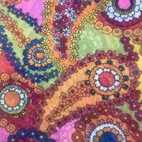 Nouveau Tissu en Maille Extensible 4 Directions à Imprimé Paisley 2026, 93% Polyester 7% Spandex, Doux et Respirant pour Robes, Foulards et Hauts de Plage