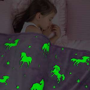 <span class=keywords><strong>Couverture</strong></span> polaire douce en flanelle licorne moderne pour bébés et enfants, rose mignon, pour canapé, <span class=keywords><strong>lit</strong></span>, hiver, 40x50 pouces - Product Image 5