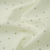 Tissu Popeline 100% Coton Gris Grisé 60s*60s, Toucher Doux, Respirant, Lavage au Sable, Idéal Robes Filles, Technique de Tissage – Vente Chaude