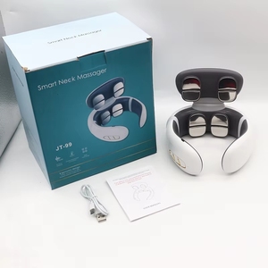 Masajeador eléctrico de cuello y hombros EMS de alta calificación, masajeador Cervical pulsante, alivia el dolor muscular - Product Image 2