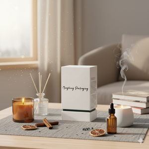 Fsc Chứng Nhận Cao Cấp Tùy Chỉnh Nến Bao Bì Hộp Matte Kết Thúc Nến Hộp Cứng Nhắc Tông Giáng Sinh Nến Hộp Quà Tặng - Product Image 3