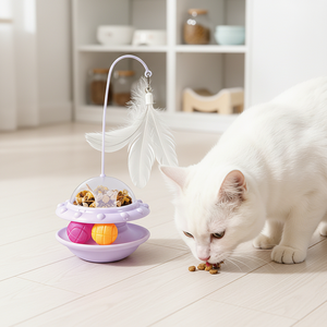 Juguete Inteligente Automático de Lujo para Gatos 2026 con Diseño de Láser y Plumas para Uso en Interiores y <span class=keywords><strong>Ejercicio</strong></span> - Product Image 1
