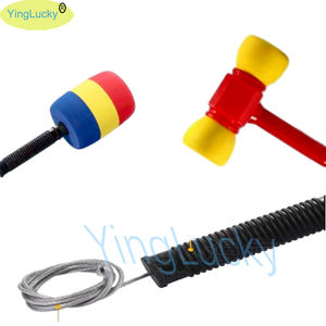 Máquina de juego Whack-A-Mole de alta calidad con martillo de rapeo para golpear el martillo de Rana Loca - Product Image 5