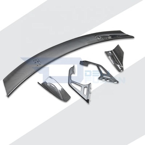 Aileron arrière en carbone Elantra N pour Hyundai Elantra N/Avante CN7 2021-2025, style AD universel, aileron arrière GT en fibre de carbone - Product Image 4