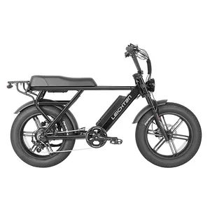 2021 OEM12.8Ahスーパーパワーe自転車合金アルミニウムファットタイヤ電動自転車48v500wリアドライブモーターマウンテンeバイク