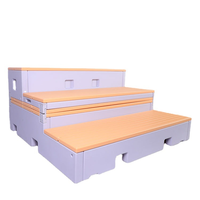 Marches pour enfants, scène pliable de plate-forme de scène de chœur d'école de vente directe d'usine pour des représentations d'événement