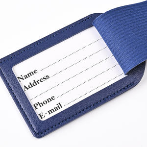 Étiquette de bagage personnalisée en gros avec nom, en PU durable, portable, pour <span class=keywords><strong>valise</strong></span> de voyage, impression, étiquette de bagage enregistrée pour <span class=keywords><strong>avion</strong></span> - Product Image 3