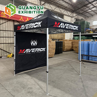 Carpa Plegable Económica 2x2, Gazebo 2x2, Tela Oxford 600D con Función Ignífuga, Estructura Hexagonal de Aluminio Resistente para Promociones