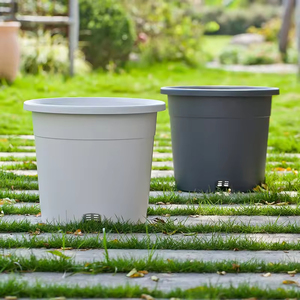 Maceta y macetas de plástico duradero de nuevo diseño para el hogar, oficina y jardín, decoración del hogar, maceta de estilo artístico - Product Image 3