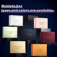 Cartons ondulés pliables, emballage couleur imprimé personnalisé, boîtes en carton, boîtes d'emballage de courrier, boîtes d'avion avec logo personnalisé