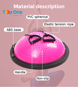 Balón de Equilibrio Inflable TopOne Core Strength, Ecológico, Firme, Duradero, Antideslizante, Antiexplosión, con Cuerda Ajustable, para Gimnasio y Fitness - Product Image 2